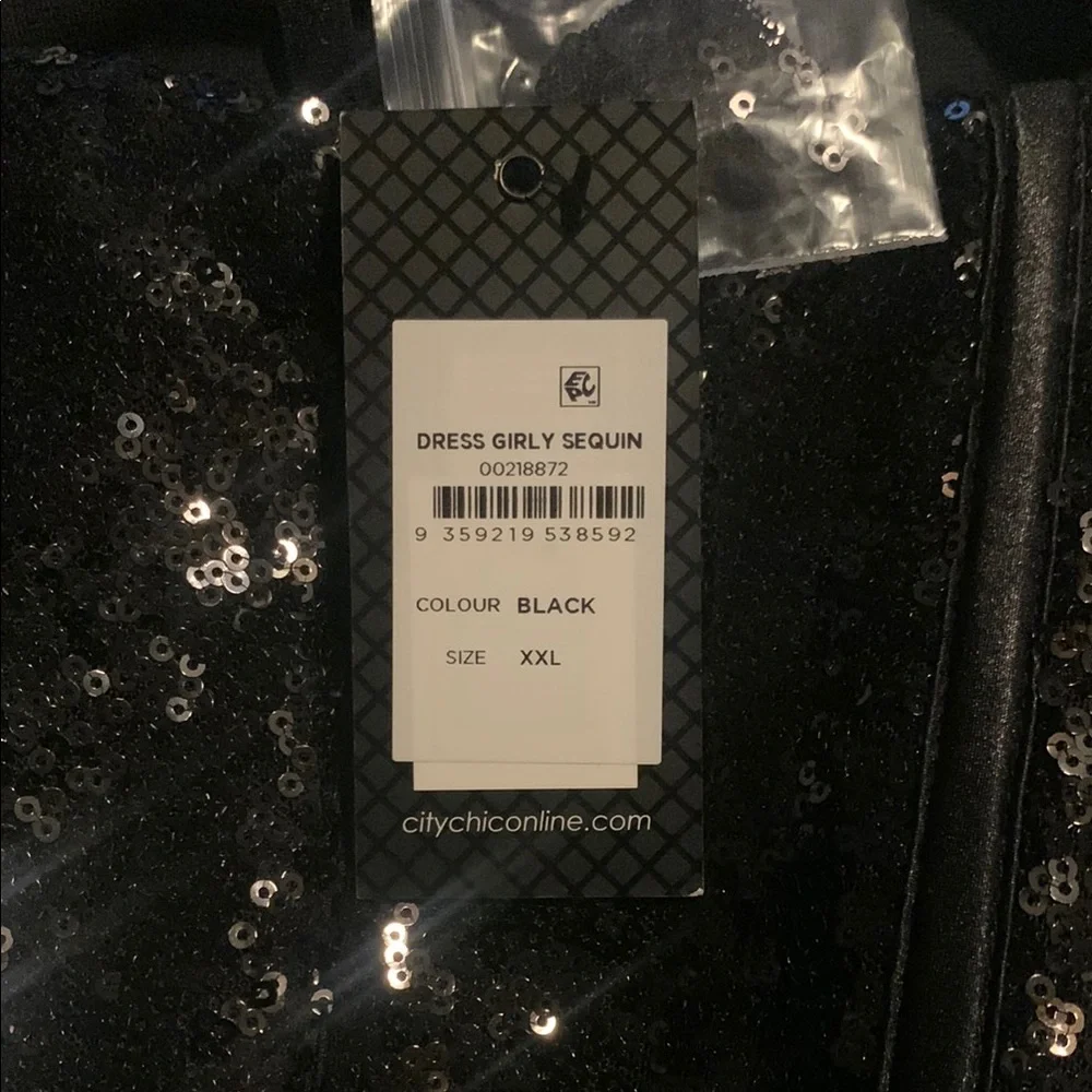 City Chic Black Sweetheart Bodycon Dress - Picture 9 of 11